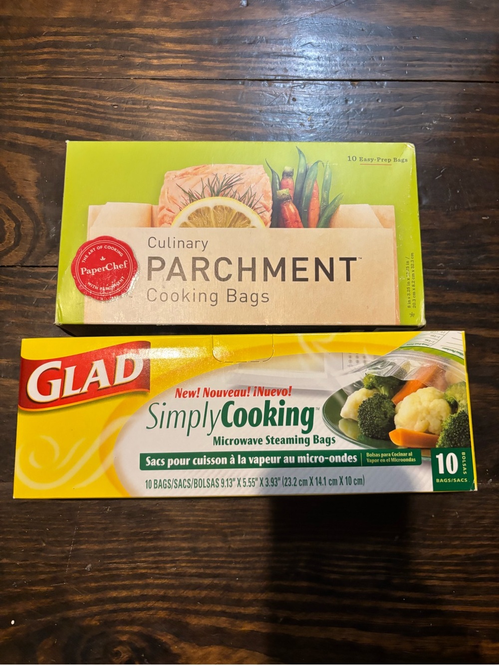 SimplyCooking Microwave Steaming Bags and Parchment Pouches